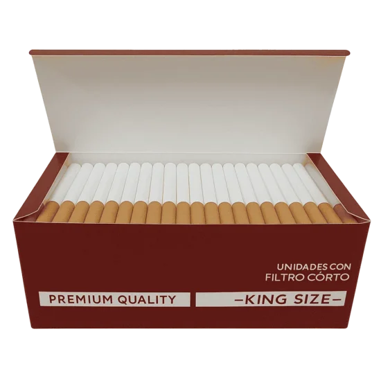 Tubos de filtro curtos para tabaco de enrolar